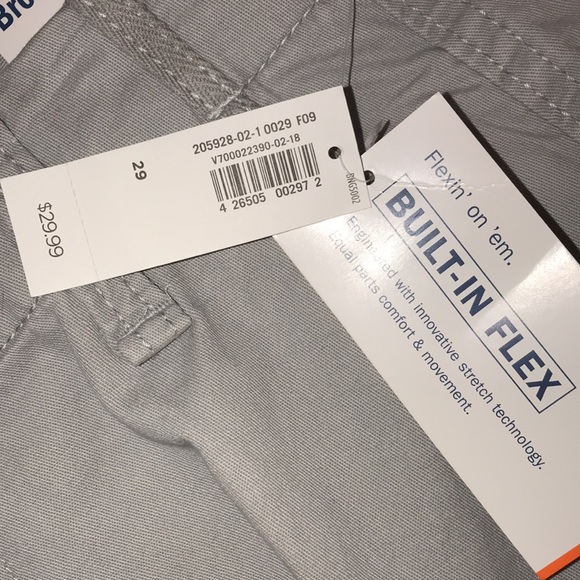 Old Navy Broken-In Cargo Shorts, Grey, Sz 29, NWT! - Picture 5 of 12